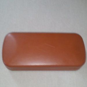 Fossil tan eyeglass case EUC